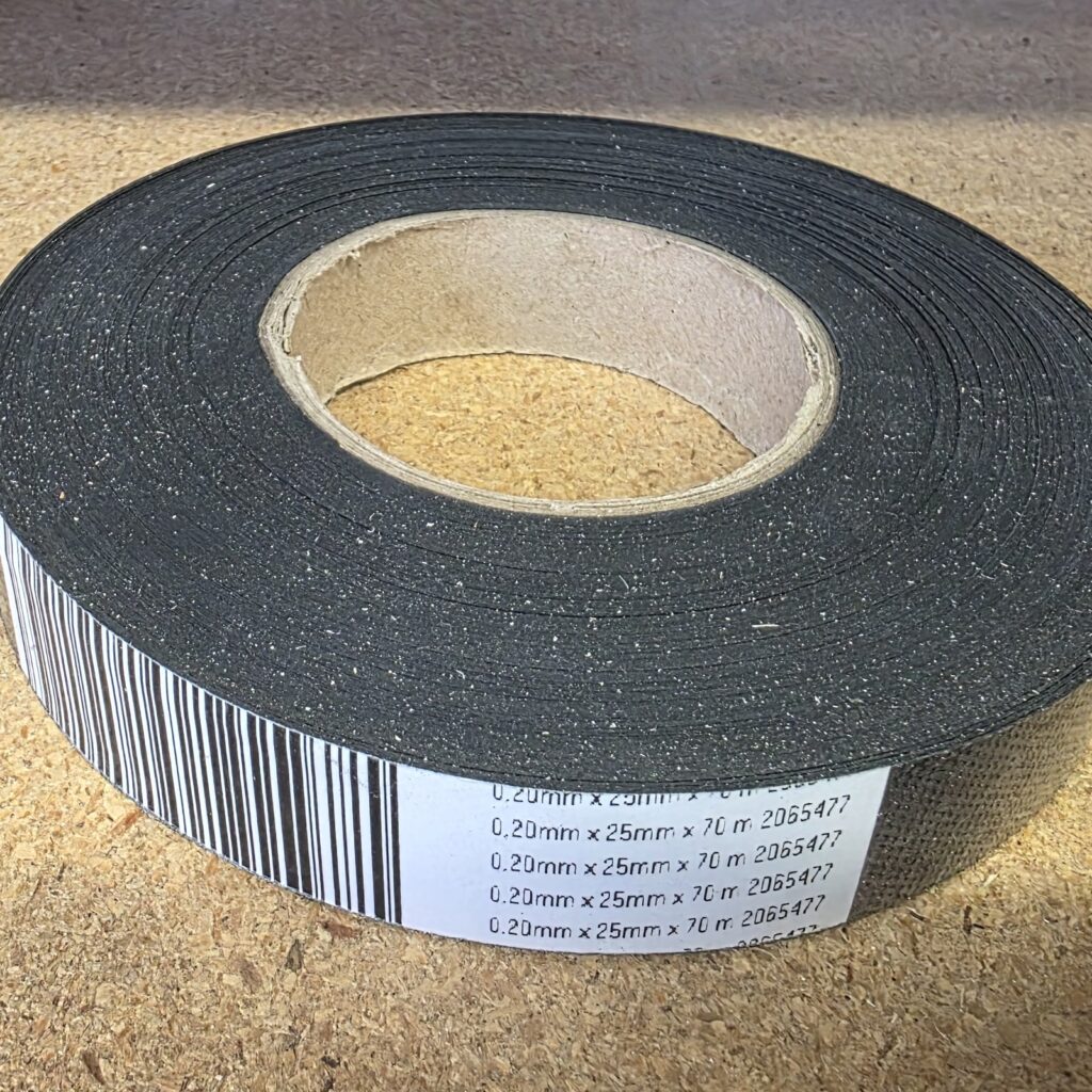 Black rubber VDS material
